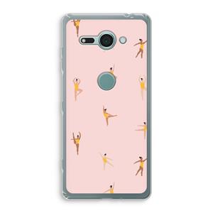 CaseCompany Dans #2: Sony Xperia XZ2 Compact Transparant Hoesje