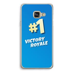 CaseCompany Victory Royale: Samsung Galaxy A3 (2016) Transparant Hoesje