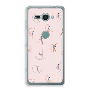 CaseCompany Dancing #3: Sony Xperia XZ2 Compact Transparant Hoesje