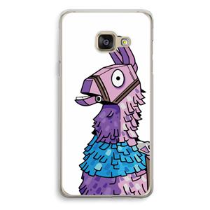 CaseCompany Lama: Samsung Galaxy A3 (2016) Transparant Hoesje