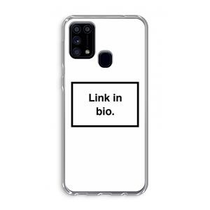 CaseCompany Link in bio: Samsung Galaxy M31 Transparant Hoesje