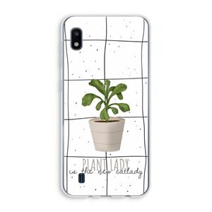 CaseCompany Kamerplant op vensterruit: Samsung Galaxy A10 Transparant Hoesje