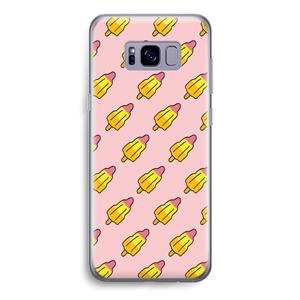 CaseCompany Waterijsjes: Samsung Galaxy S8 Transparant Hoesje