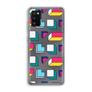 CaseCompany 8-bit N°7: Samsung Galaxy A41 Transparant Hoesje