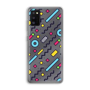 CaseCompany 8-bit N°8: Samsung Galaxy A41 Transparant Hoesje