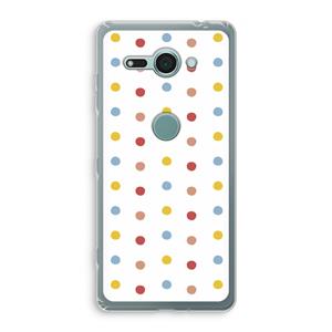 CaseCompany Bollen: Sony Xperia XZ2 Compact Transparant Hoesje