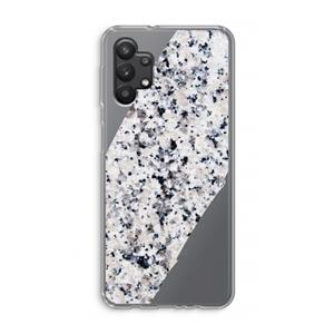 CaseCompany Gespikkelde marmer: Samsung Galaxy A32 5G Transparant Hoesje