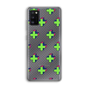 CaseCompany 8-bit N°10: Samsung Galaxy A41 Transparant Hoesje