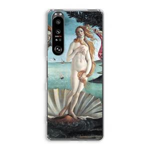 CaseCompany Birth Of Venus: Sony Xperia 1 III Transparant Hoesje