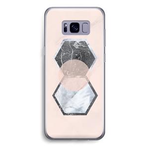 CaseCompany Creatieve toets: Samsung Galaxy S8 Transparant Hoesje