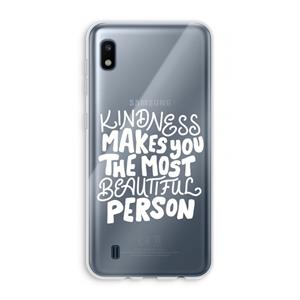 CaseCompany The prettiest: Samsung Galaxy A10 Transparant Hoesje