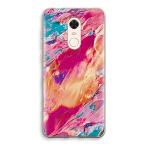 CaseCompany Pastel Echoes: Xiaomi Redmi 5 Transparant Hoesje