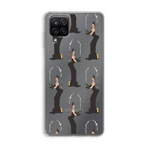 CaseCompany Pop Some Kim: Samsung Galaxy A12 Transparant Hoesje