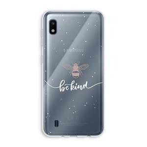 CaseCompany Be(e) kind: Samsung Galaxy A10 Transparant Hoesje