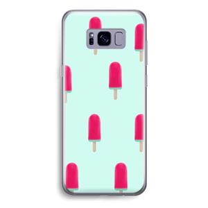 CaseCompany Waterijsje: Samsung Galaxy S8 Transparant Hoesje