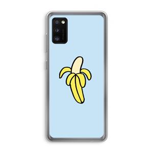 CaseCompany Banana: Samsung Galaxy A41 Transparant Hoesje