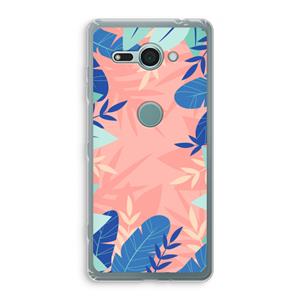 CaseCompany Tropisch: Sony Xperia XZ2 Compact Transparant Hoesje