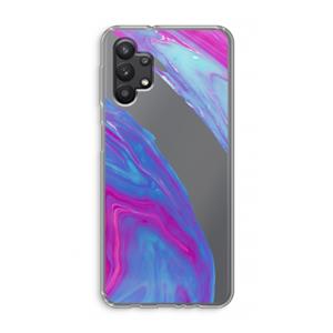 CaseCompany Zweverige regenboog: Samsung Galaxy A32 5G Transparant Hoesje
