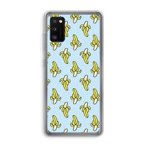 CaseCompany Bananas: Samsung Galaxy A41 Transparant Hoesje