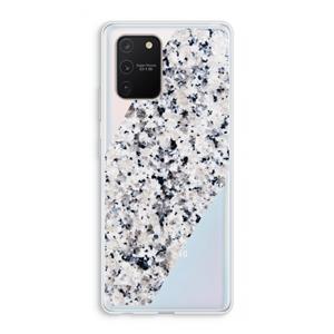 CaseCompany Gespikkelde marmer: Samsung Galaxy S10 Lite Transparant Hoesje