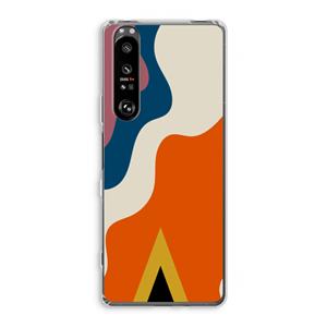 CaseCompany Noor A: Sony Xperia 1 III Transparant Hoesje