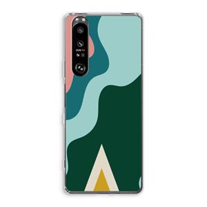 CaseCompany Noor B: Sony Xperia 1 III Transparant Hoesje