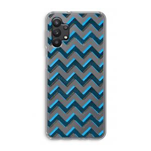 CaseCompany Onderbroken lijn: Samsung Galaxy A32 5G Transparant Hoesje