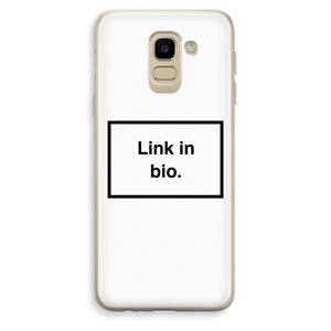 CaseCompany Link in bio: Samsung Galaxy J6 (2018) Transparant Hoesje