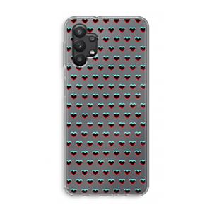 CaseCompany Hartjes: Samsung Galaxy A32 5G Transparant Hoesje