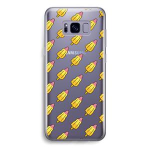CaseCompany Waterijsjes: Samsung Galaxy S8 Transparant Hoesje