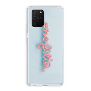 CaseCompany nofilter: Samsung Galaxy S10 Lite Transparant Hoesje