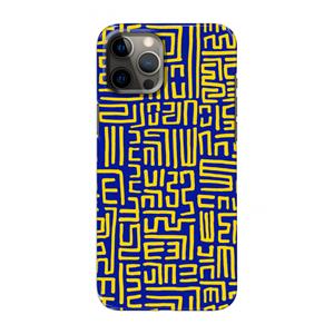 CaseCompany Majorelle Blue Print: Volledig geprint iPhone 12 Pro Max Hoesje