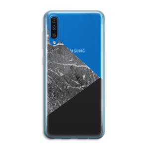 CaseCompany Combinatie marmer: Samsung Galaxy A50 Transparant Hoesje