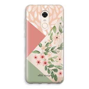 CaseCompany Sweet heaven geometrics: Xiaomi Redmi 5 Transparant Hoesje