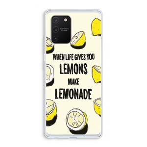 CaseCompany Lemonade: Samsung Galaxy S10 Lite Transparant Hoesje