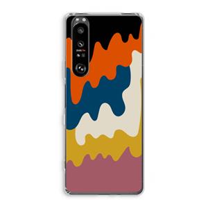 CaseCompany Baar A: Sony Xperia 1 III Transparant Hoesje