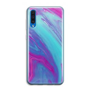 CaseCompany Zweverige regenboog: Samsung Galaxy A50 Transparant Hoesje