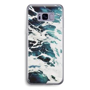 CaseCompany Golven: Samsung Galaxy S8 Transparant Hoesje