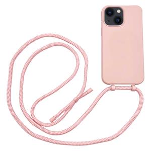 Hoyde Høyde - Necklace Backcover hoes - iPhone 13 Mini - Roze