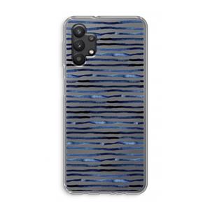CaseCompany Verrassende lijnen: Samsung Galaxy A32 5G Transparant Hoesje