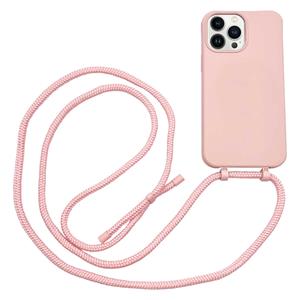 Hoyde Høyde - Necklace Backcover hoes - iPhone 13 Pro - Roze