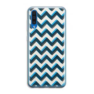 CaseCompany Onderbroken lijn: Samsung Galaxy A50 Transparant Hoesje
