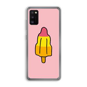 CaseCompany Raketijsje: Samsung Galaxy A41 Transparant Hoesje