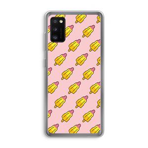 CaseCompany Waterijsjes: Samsung Galaxy A41 Transparant Hoesje