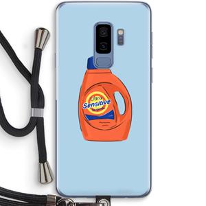 CaseCompany Ultra Sensitive: Samsung Galaxy S9 Plus Transparant Hoesje met koord