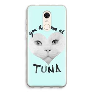 CaseCompany You had me at tuna: Xiaomi Redmi 5 Transparant Hoesje