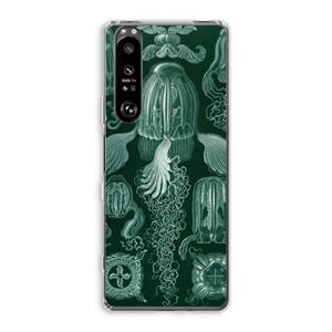 CaseCompany Haeckel Cubomedusae: Sony Xperia 1 III Transparant Hoesje