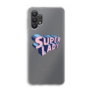 CaseCompany Superlady: Samsung Galaxy A32 5G Transparant Hoesje