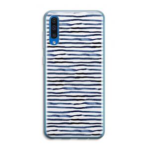 CaseCompany Verrassende lijnen: Samsung Galaxy A50 Transparant Hoesje