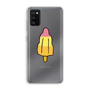 CaseCompany Raketijsje: Samsung Galaxy A41 Transparant Hoesje